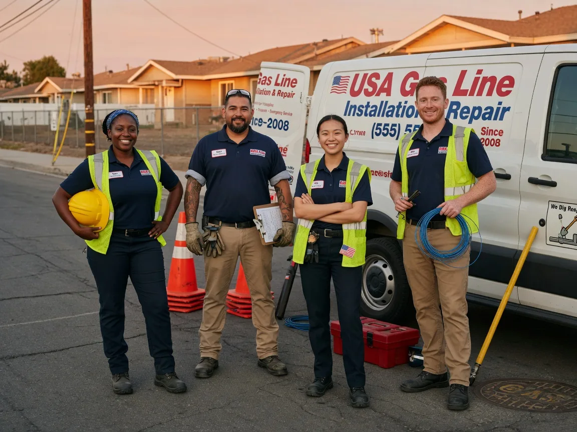 Gas Line Installation company in East Waterford, PA